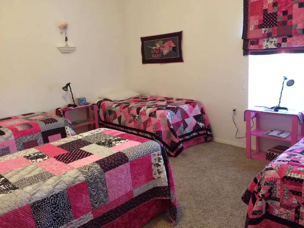 Bedroom at The Compass Centre