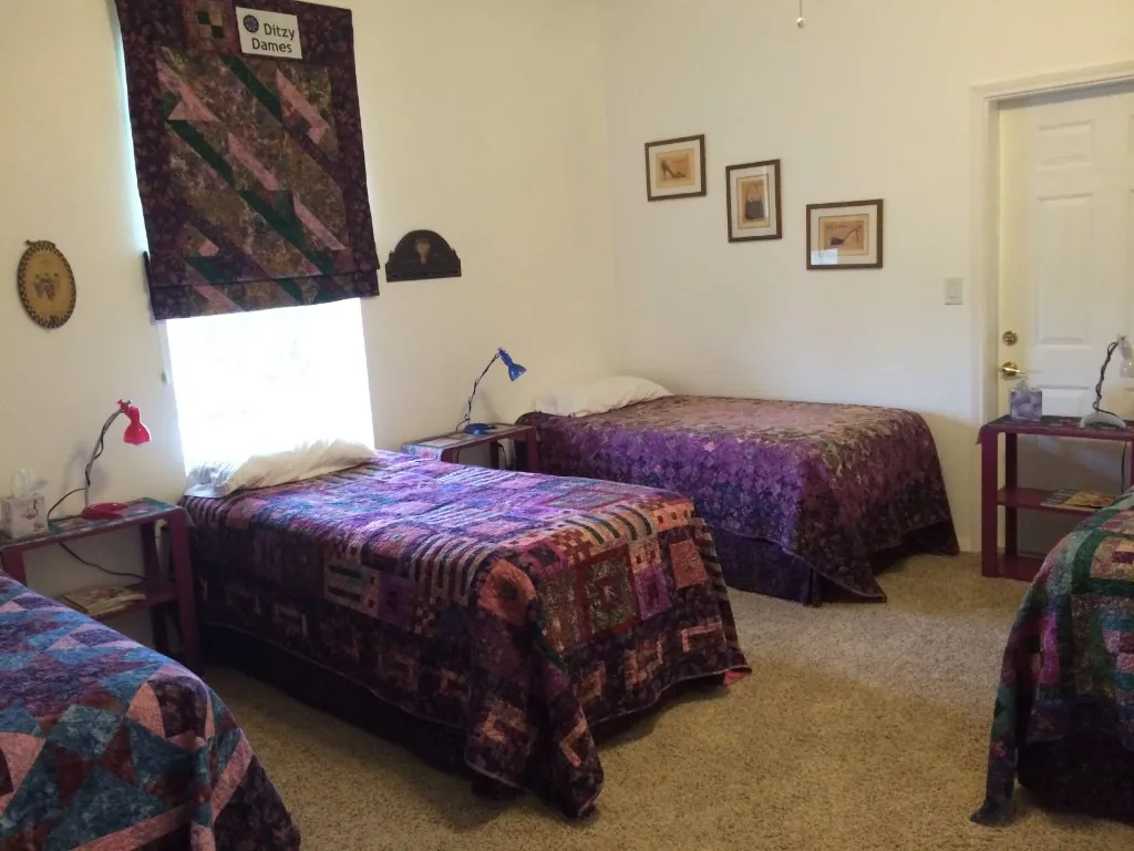 Bedroom at The Compass Centre