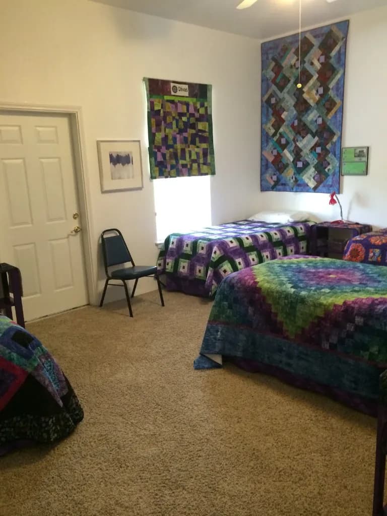 Bedroom at The Compass Centre